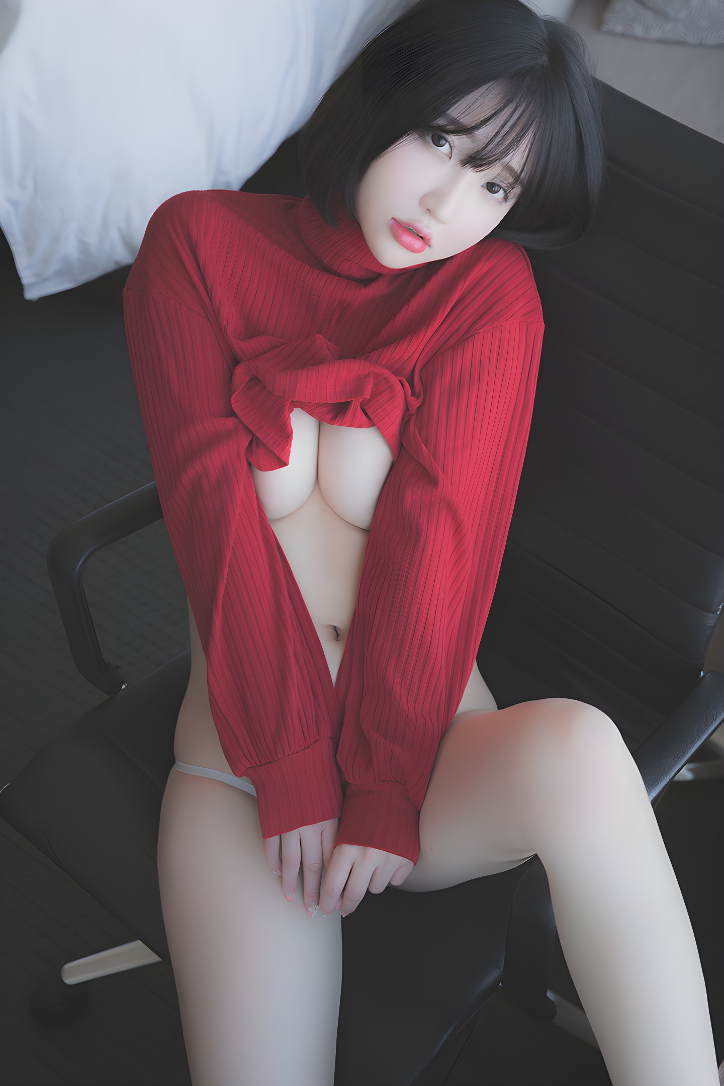 韩国性感女神孙乐乐湿身艺术写真：极致魅力的视觉盛宴