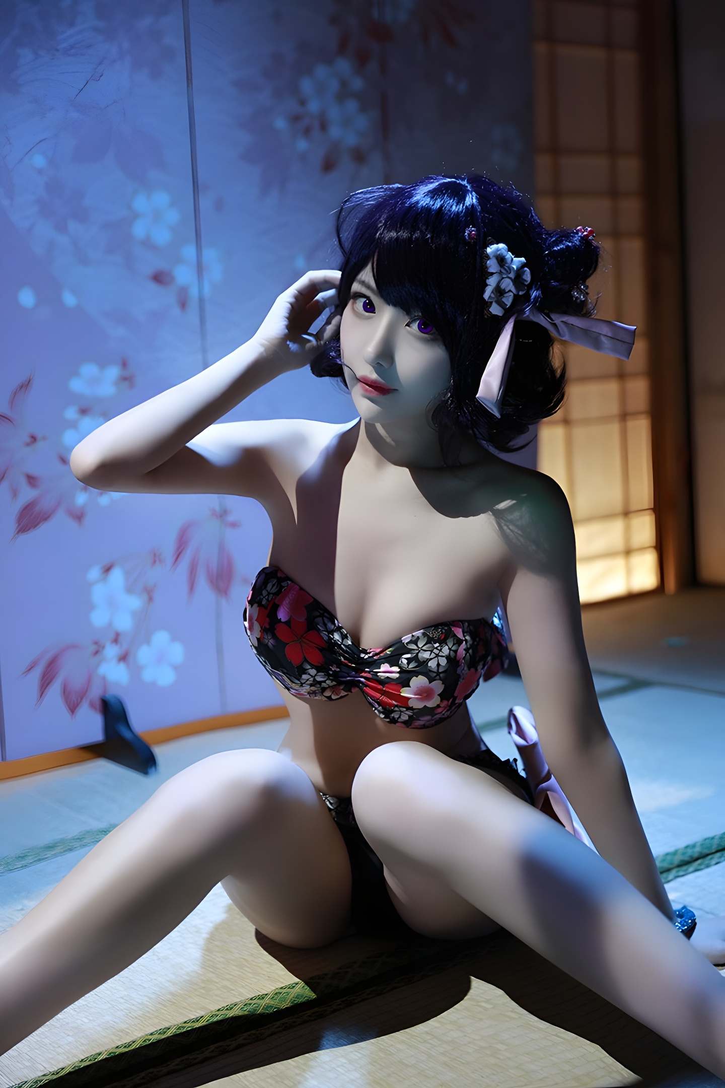 画仙COS小鹿鹿：夺命娇体与唯美性感的完美结合